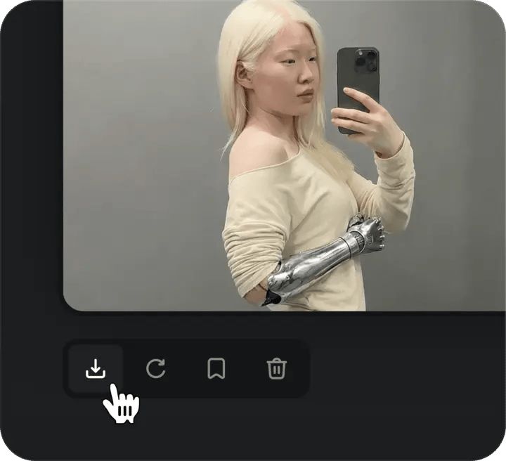 GENERATE & DOMINATE: Click "Generate" and download ready to post video to dominate the social media