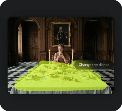 Brush & Prompt: Use the smart brush to highlight the area you want to change, then simply type what you want to edit