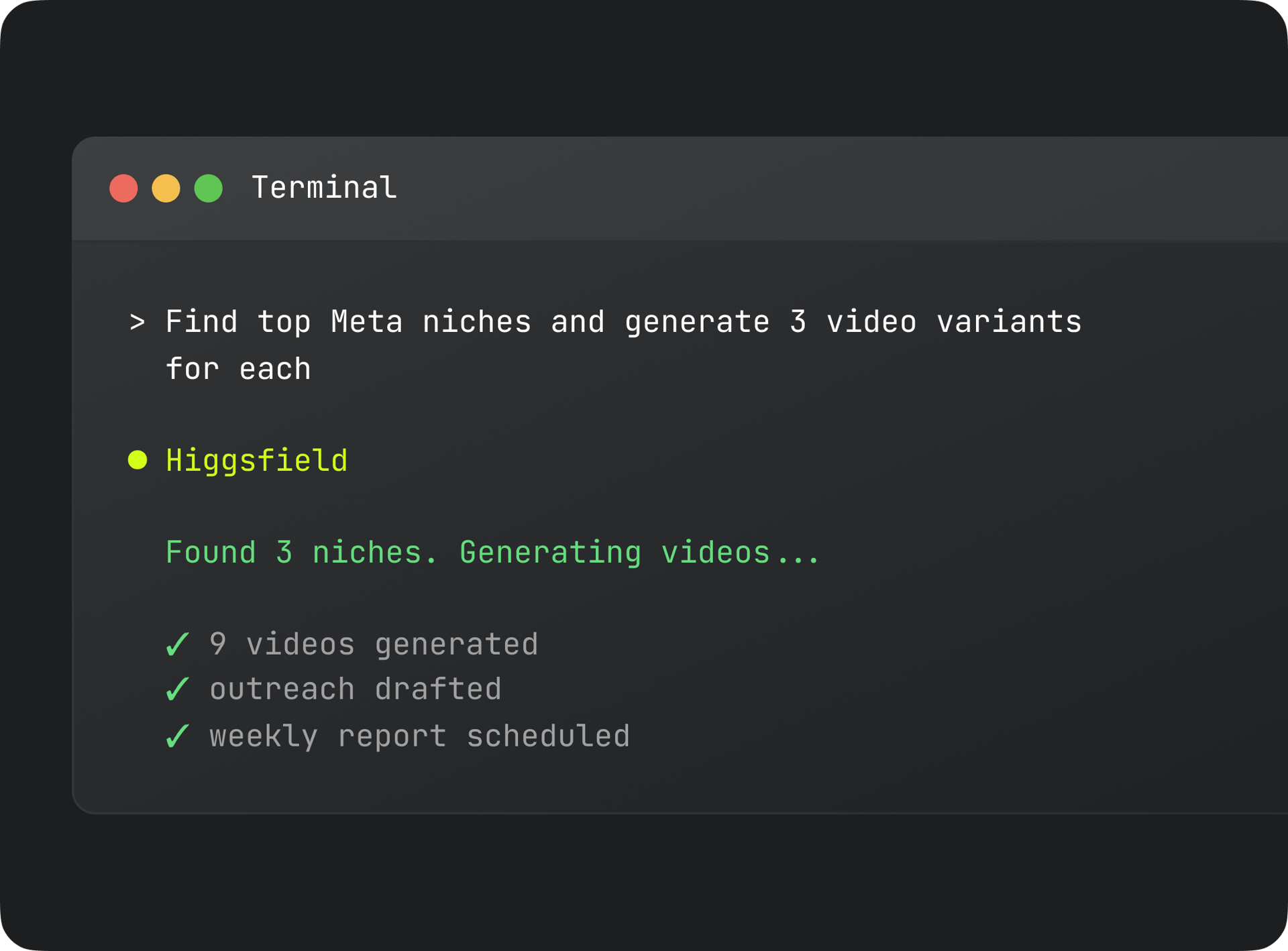 One prompt replaces your entire agency