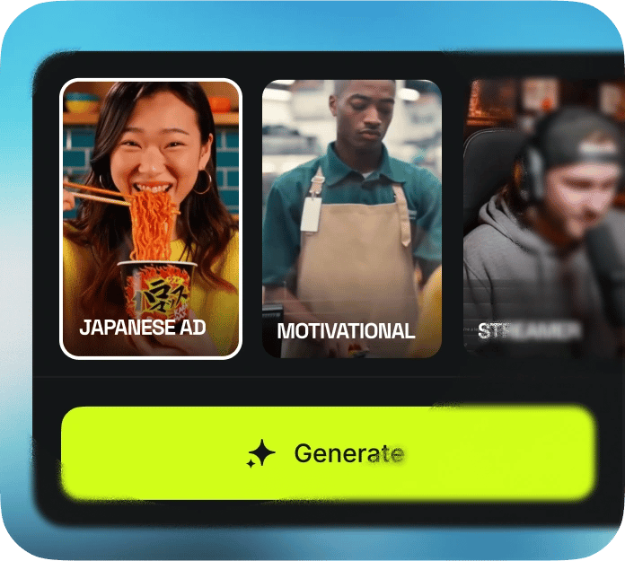 I-generated video preview from Sora 2 showing a young child running joyfully with a blue backpack through a green meadow, created from a text prompt.